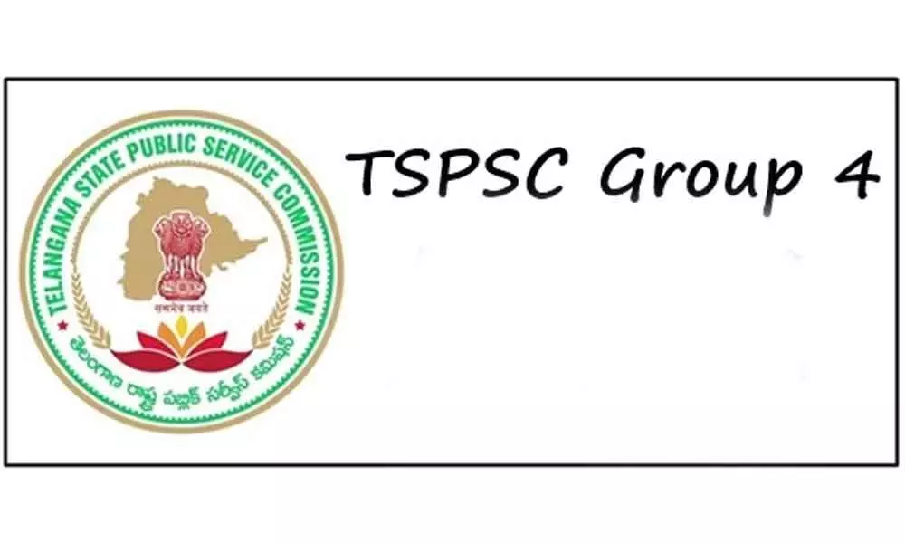 TSPSC Group 4 web options from Sep 16