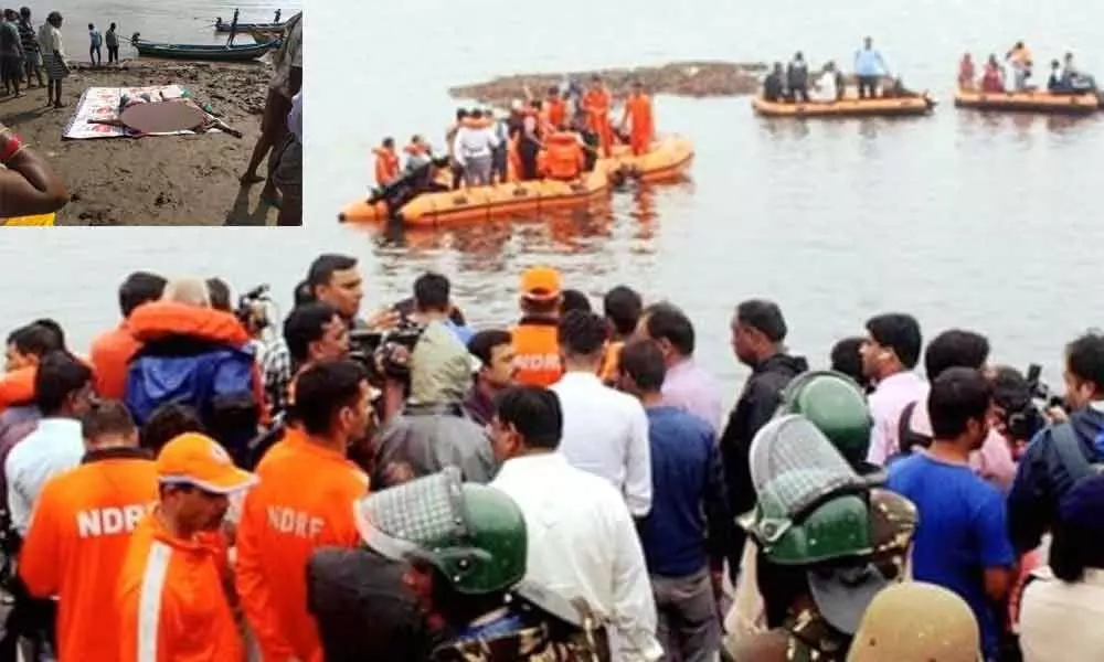 Tourist boat capsizes in river at East Godavari, 36 missing
