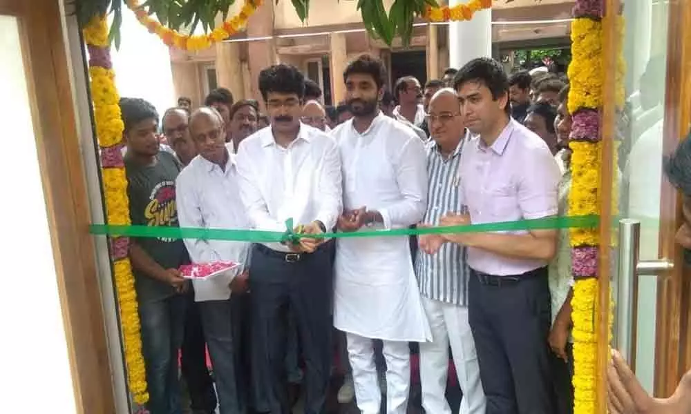 MP Margani opens new GRL building in Rajamahendravaram