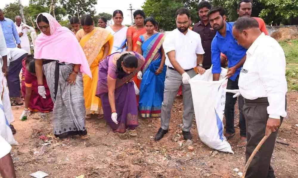 Officials take up massive clean up programme: Collector