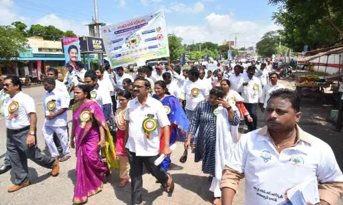 Ayushman Bharat Pakhwara rally flagged off