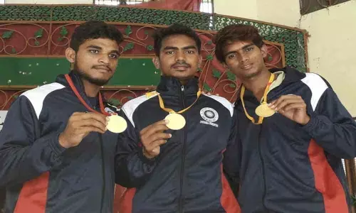 Giddalur athletes excel at national level