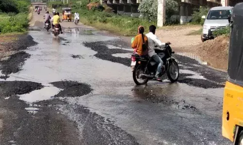 Precious water goes waste at Atma Sannidhi