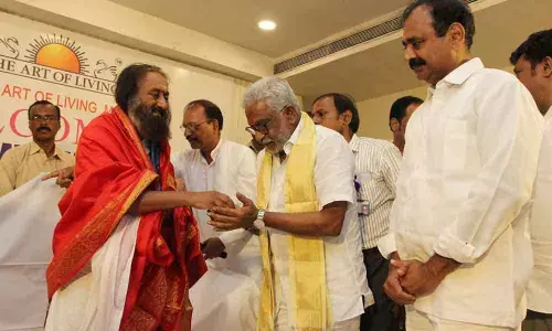 TTD chief inspects Alipiri footpath in Tirumala