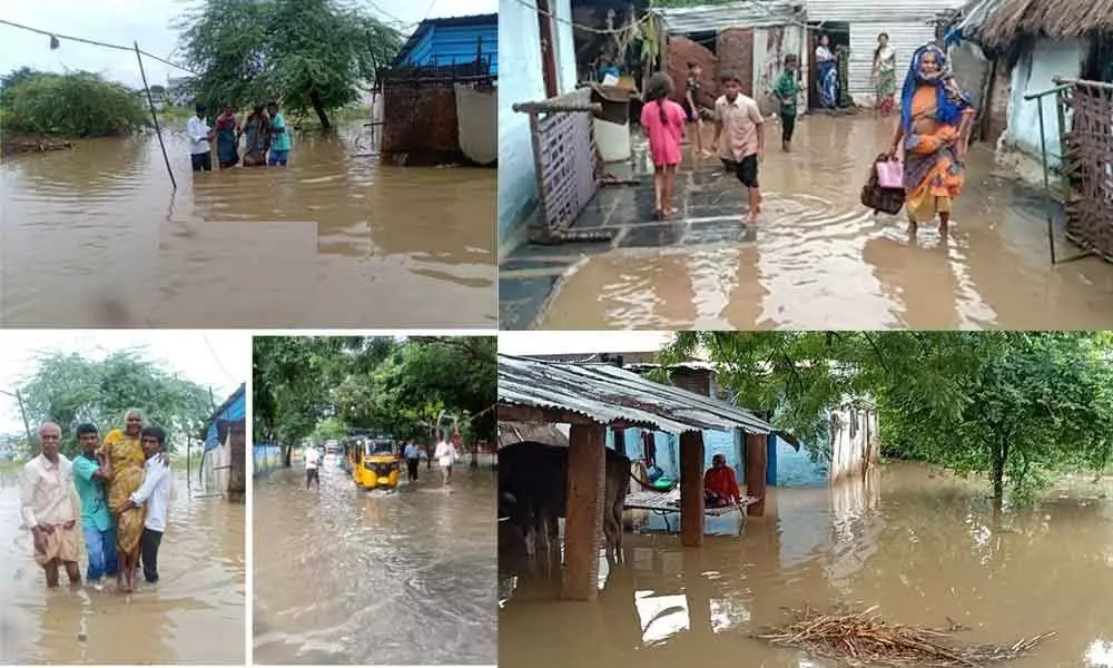 Heavy rains lashes in Kurnool district