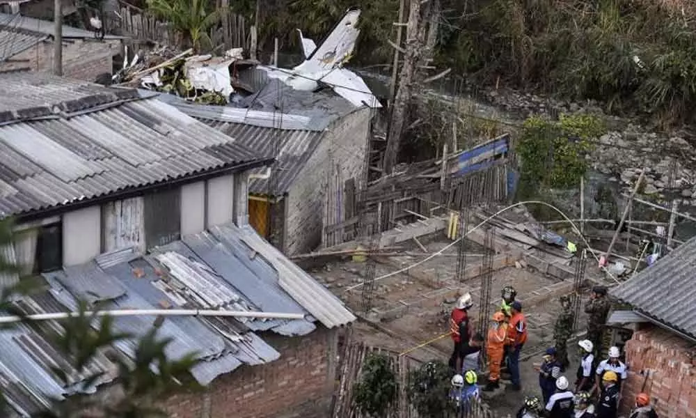 Plane crash in southwestern Colombia kills seven