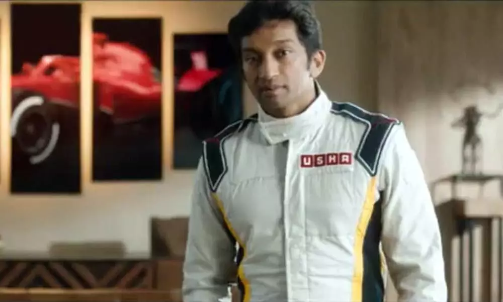 Usha International launches its Live like a Racer TVC featuring Narain Karthikeyan