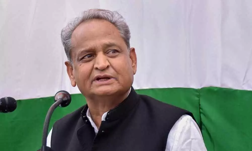 Rajasthan CM conducts aerial survey of flood-hit areas