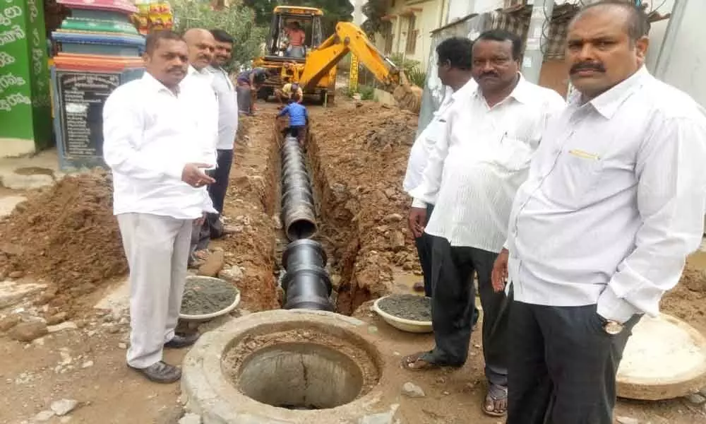 Residents association takes stock of underground drainage works