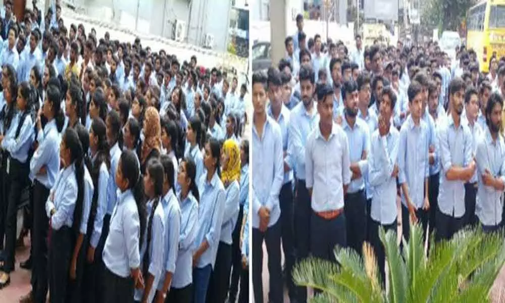 Safety awareness drive conducted for students