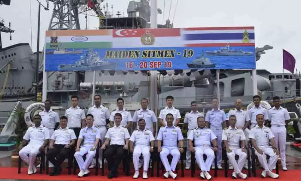 Visakhapatnam: Trilateral exercise begins in Port Blair