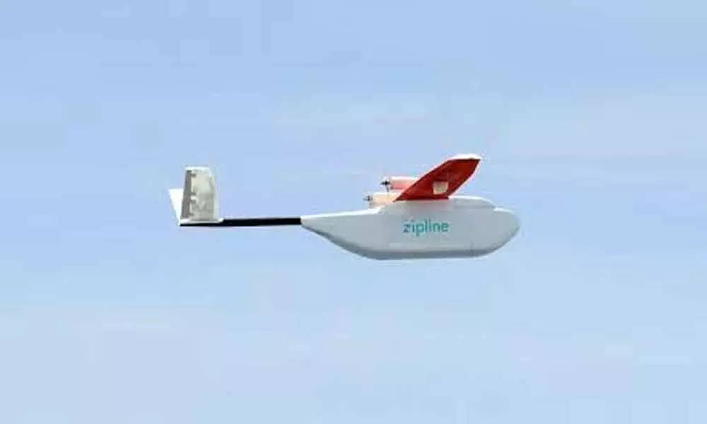 Emergency medical supplies through drones in Maharashtra