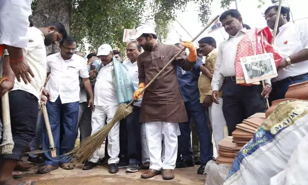 Kishan Reddy begins his Seva Saptah