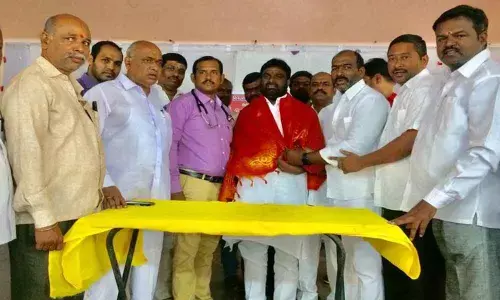 Free health camp held to mark Narendra Modis birthday