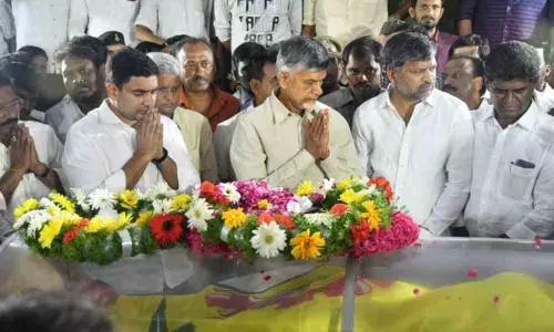 Kodelas body kept for public view at NTR Trust Bhavan