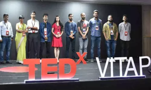 Students spend a day with misfits, rebels and geniuses at VIT-AP