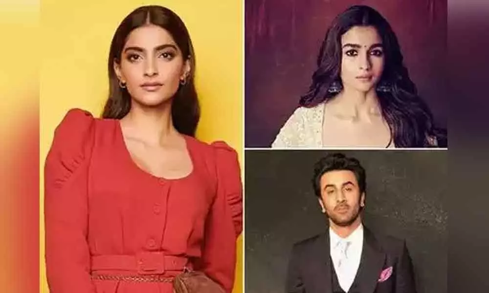 Ranbir and Alia share their lucky charms to Sonam Kapoor