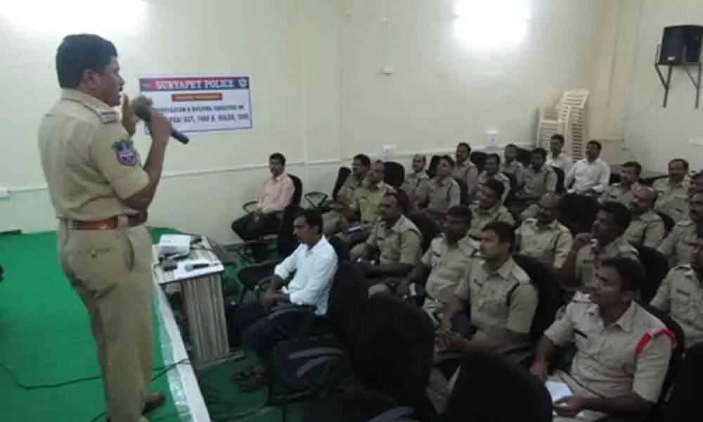 One-day training program for station writers held in Suryapet