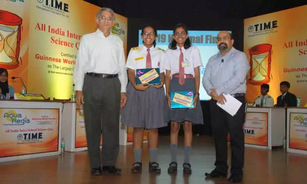Aqua Regia - The Science Quiz 2019 Hyderabad girls win national final