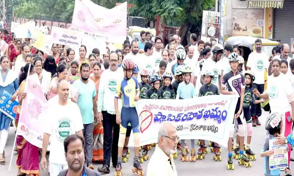 Khammam embarks on making district plastic free by Jan 2020