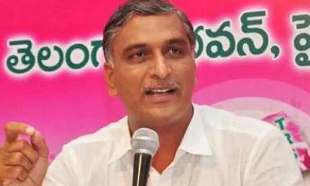 No patience for Congress MLAs to sit in House: Harish Rao