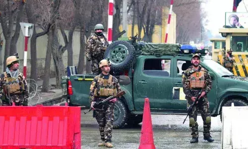 Five killed as vehicle hits roadside bomb in Afghanistans Farah