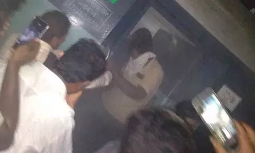 Two coaches of train catch fire, passengers safe in Kothagudem