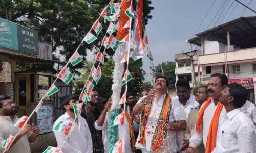 BJP celebrates Telangana Vimochana Day in Khammam