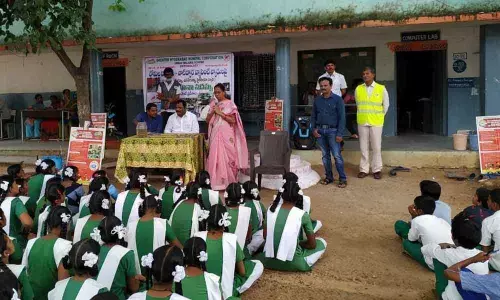 Awareness campaign at school