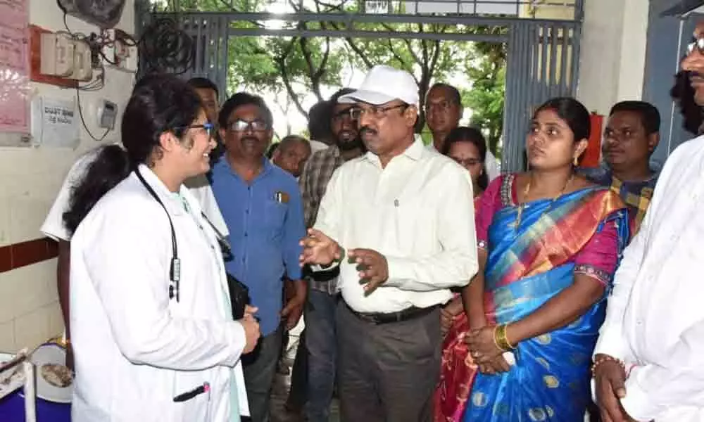 Ensure minimum facilities in Primary Health Centres: Nizamabad Collector M Rammohan Rao
