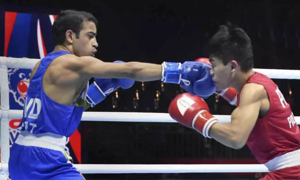 India assured of unprecedented 2 medals at world boxing
