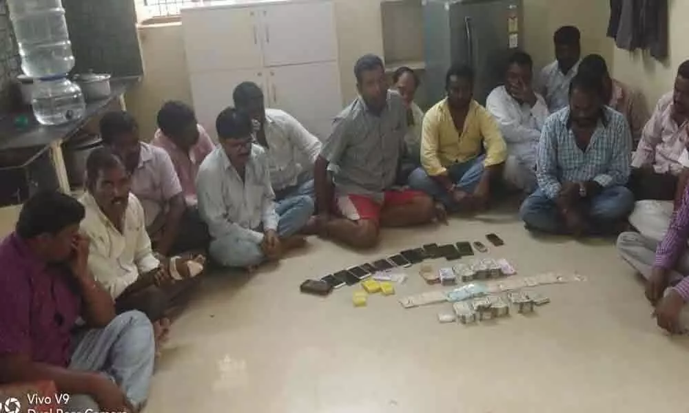 Police raid gaming house; 16 held in Hyderabad