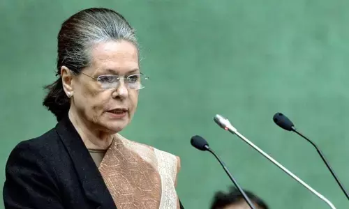 BJP wants to sideline Mahatama Gandhi, make RSS a symbol of India: Sonia Gandhi