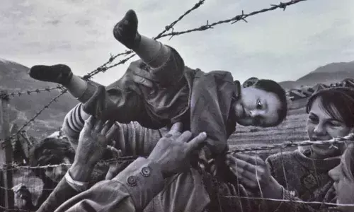 A compelling visual can speak for itself at Press Club