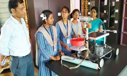 Students create Chitti Robo for farmers