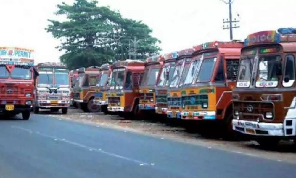 Hyderabad: Lorry owners on Strike today