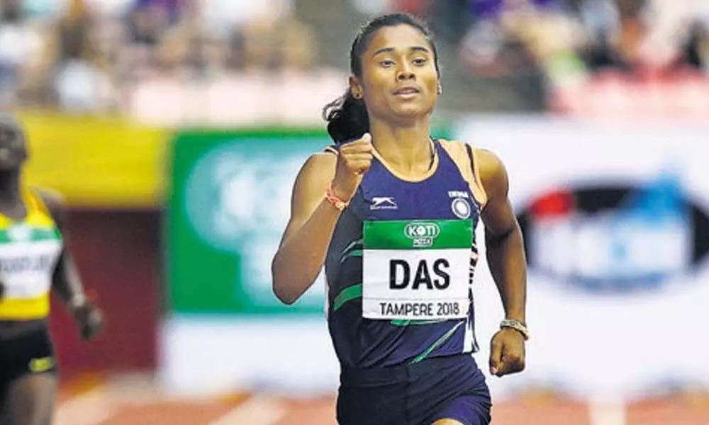 Hima Das got out of World Championships due to life-threatening injury