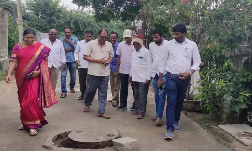 Residents urge Navata for new Underground drainage line
