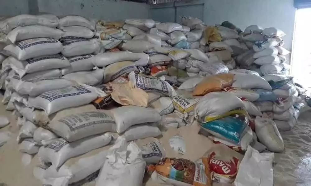 PDS rice seized from poultry feed company