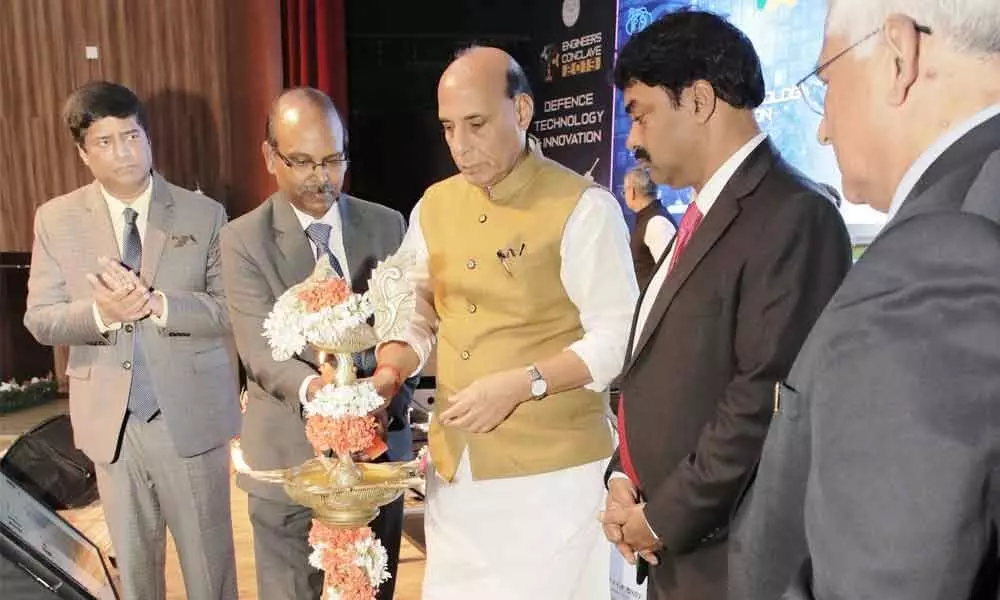 Rajnath Singh inaugurates Engineers Meet