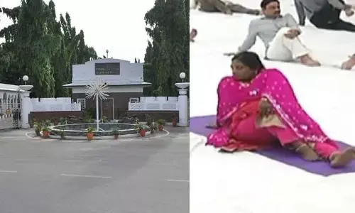 Governor inaugurates Yoga classes for Raj Bhavan staff