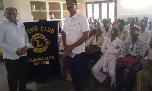 45 persons identified for eye surgeries in Kakinada