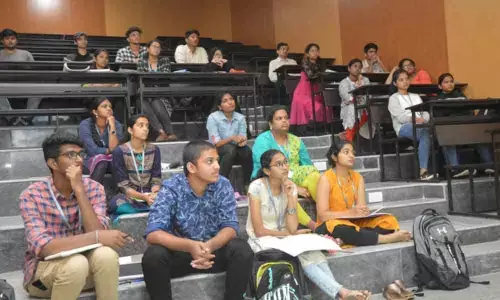 GITAM students hone skills in sketching workshop