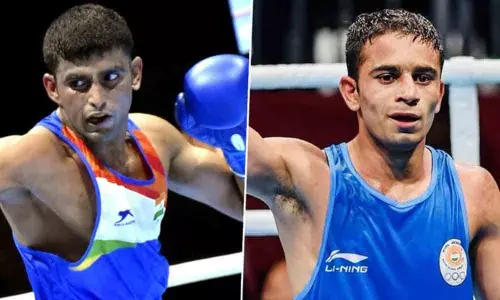 Panghal, Kaushik aim for history at boxing semis