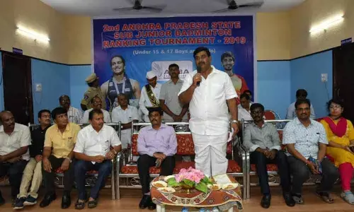 Minister bats for fitness with sports in Srikakulam