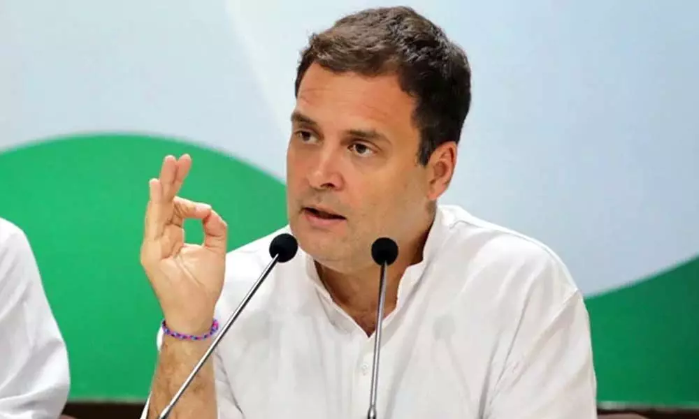 Rahul Gandhi says tax sops announced to boost stock market for PM Modis US trip