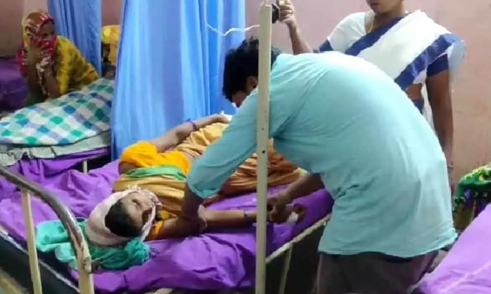 Woman delivers in medak govt hospital toilet