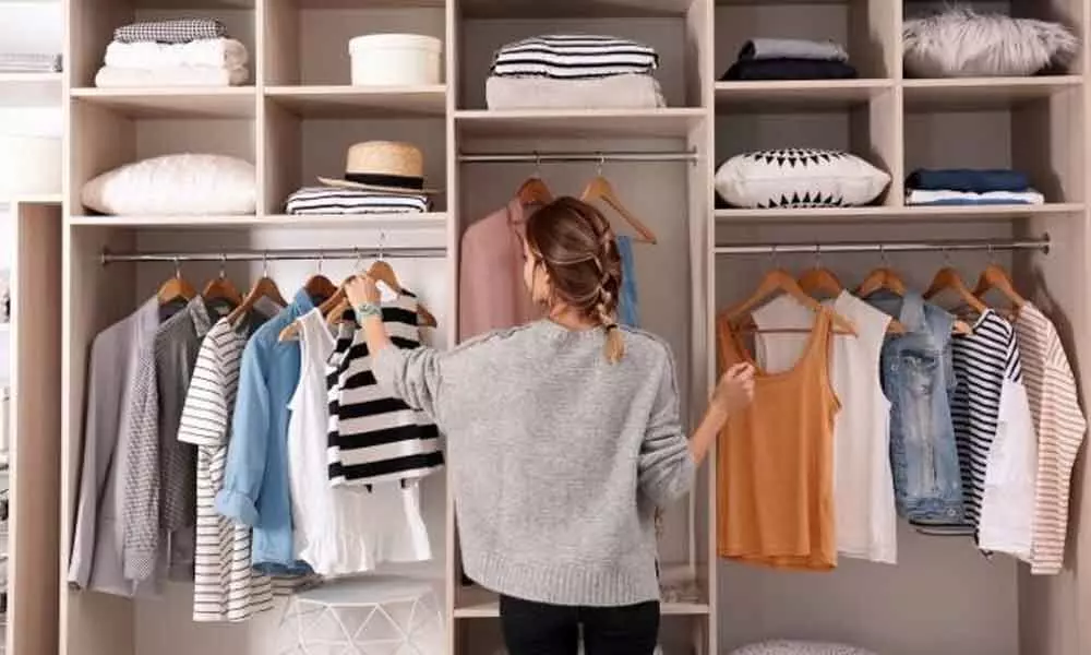 Organise your closet every three months