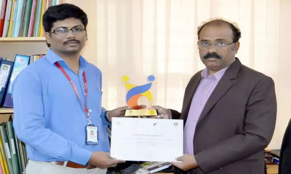 MITS gets award from AICTE
