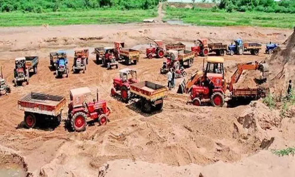 Construction activity affected in Nellore